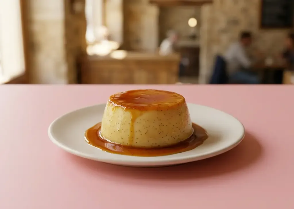 Crème aux oeufs et caramel
