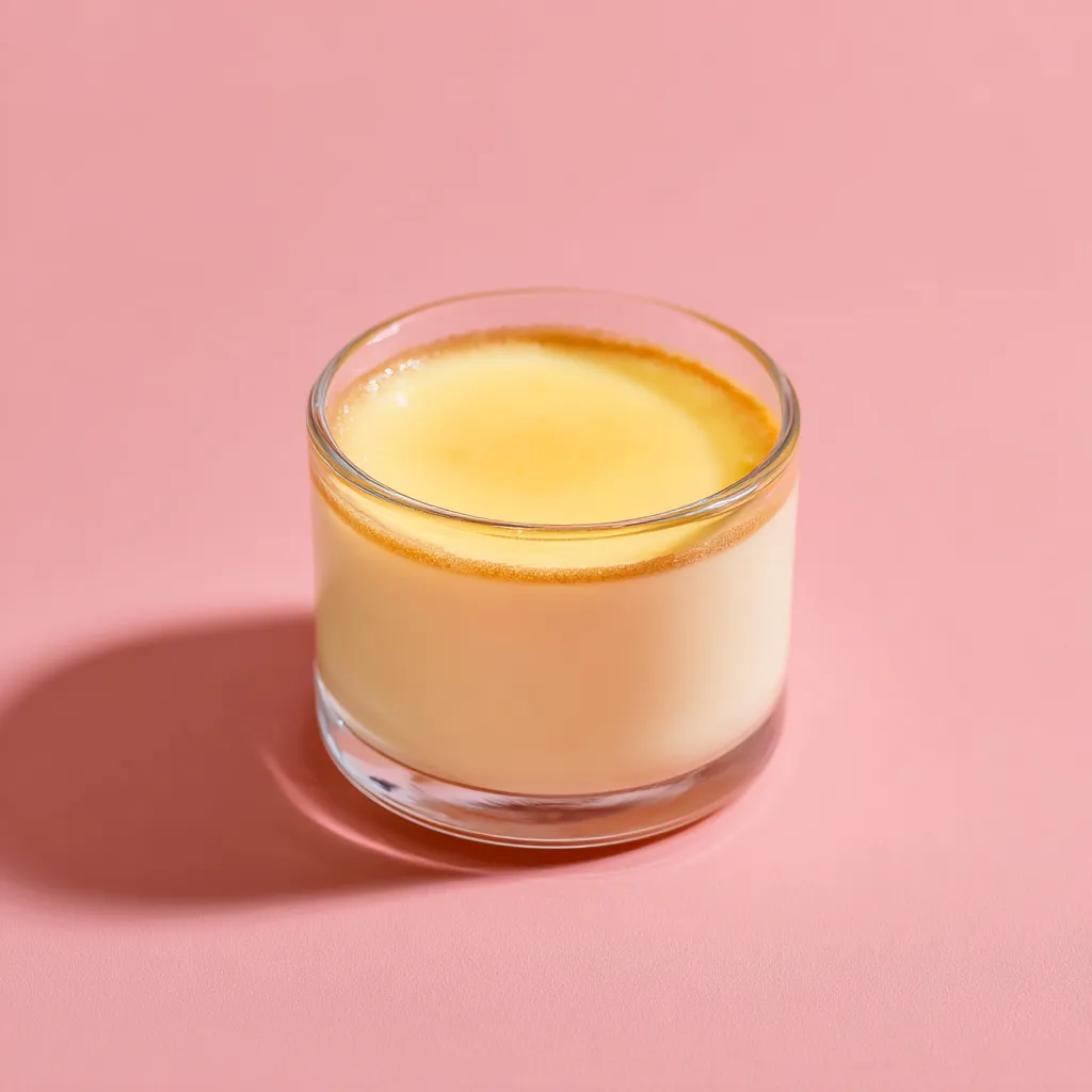 Crème vanille et caramel au beurre salé