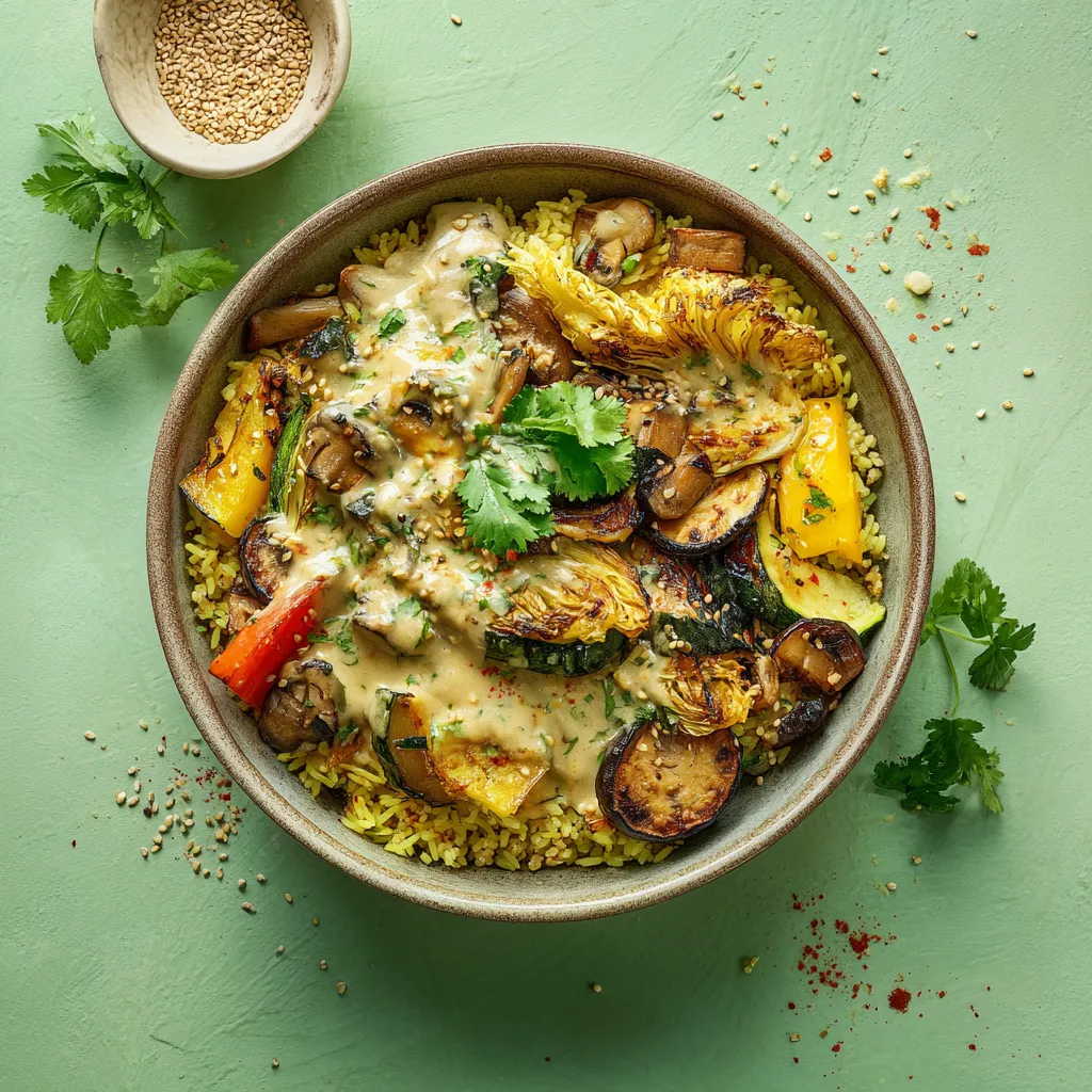Emincé de blé à la forestière, endives gratinées au comté
