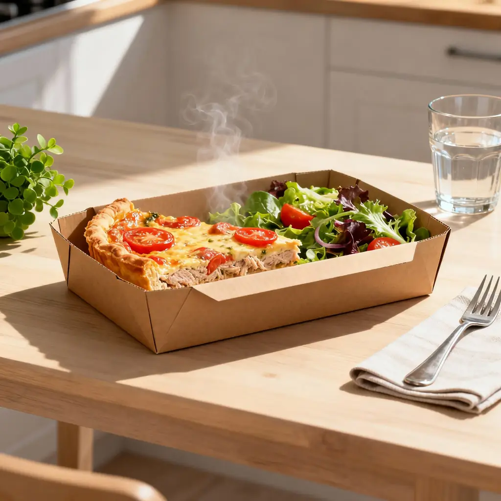 Quiche au thon et aux tomates