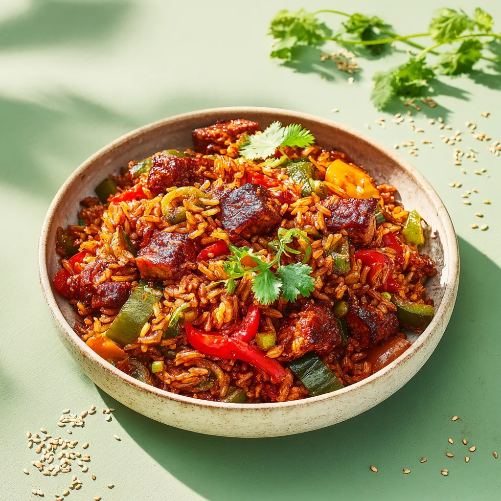 Riz cajun, jumbalaya végé