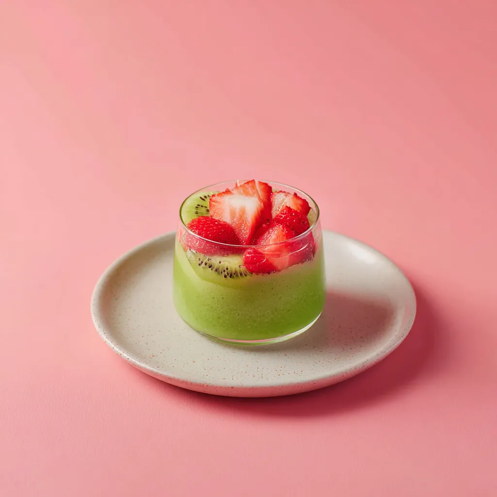 [2119] soupe de kiwi aux fraises