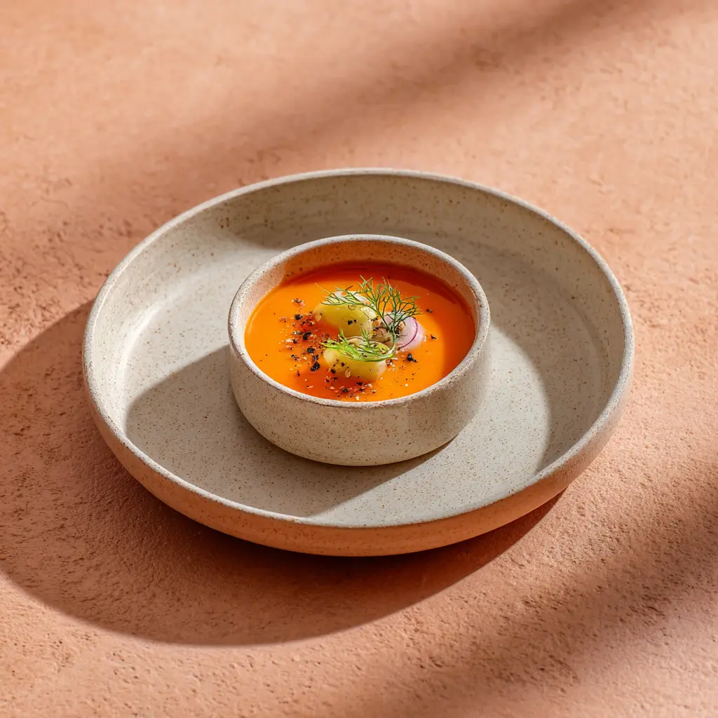 Velouté Méditerranéen (Fenouil, tomate, carotte, oignon, poivron, ail)